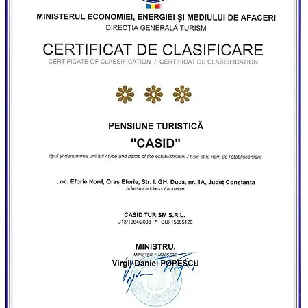 Pensiunea Casid 3* Eforie Nord